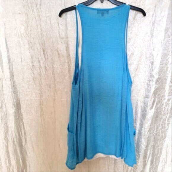 Papillon Summer Tunic Dress Women's Sz S - Picture 9 of 10